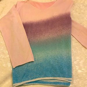 Beautiful cashmere hand dyed sweater Excellent condition